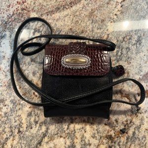 Brighton Double Fold Credit Card & Coin Wallet/Crossbody